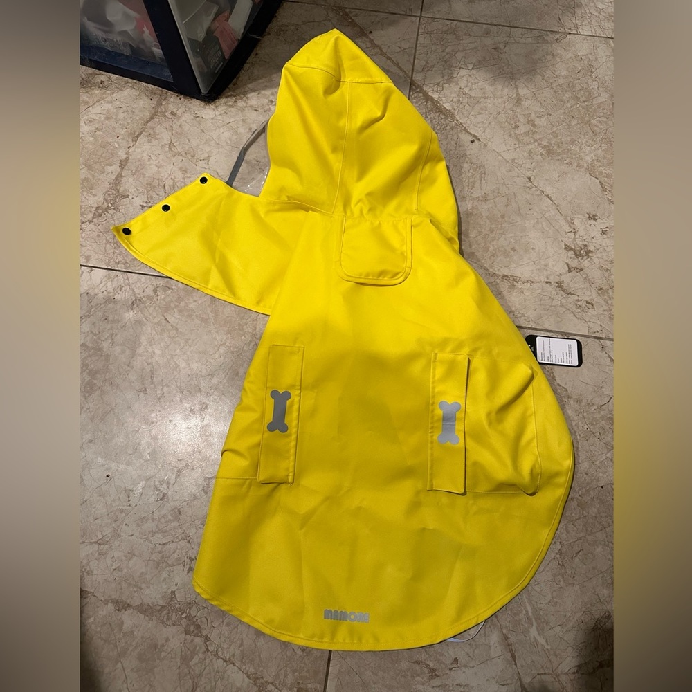 Yellow Dog Raincoat by